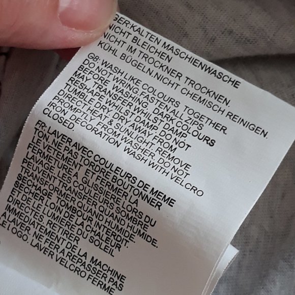 Bench Womens Short-Sleeved Hoodie with Black/White Cartoon Graphic Print, Sz. M - Picture 13 of 14